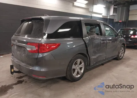 2018 Honda Odyssey Ex-L from USA, damaged, VIN 5FNRL6H76JB067692